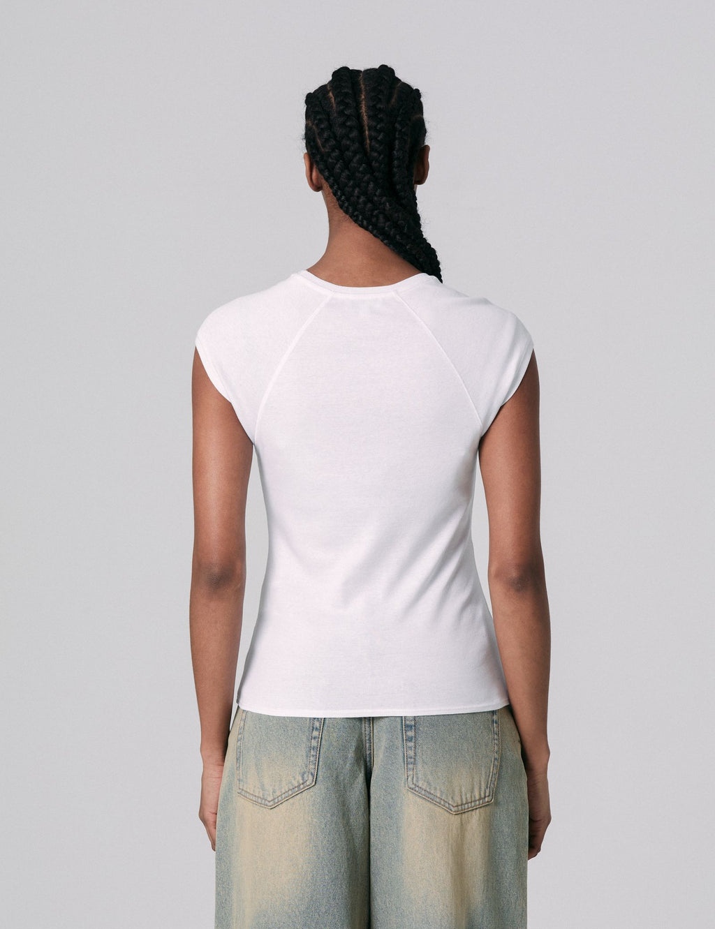 T-shirt manches courtes blanc