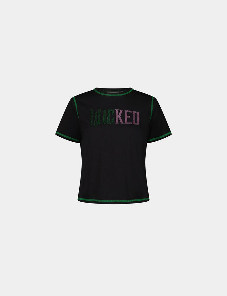 T-shirt Wicked x Jennyfer noir