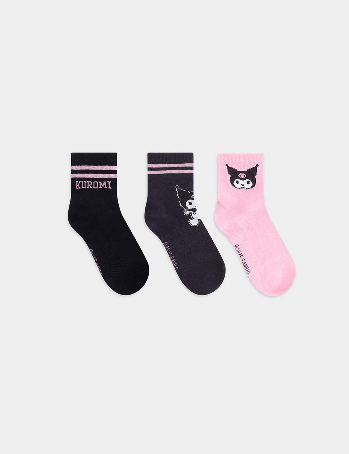 3 paires de chaussettes Jennyfer x Kuromi