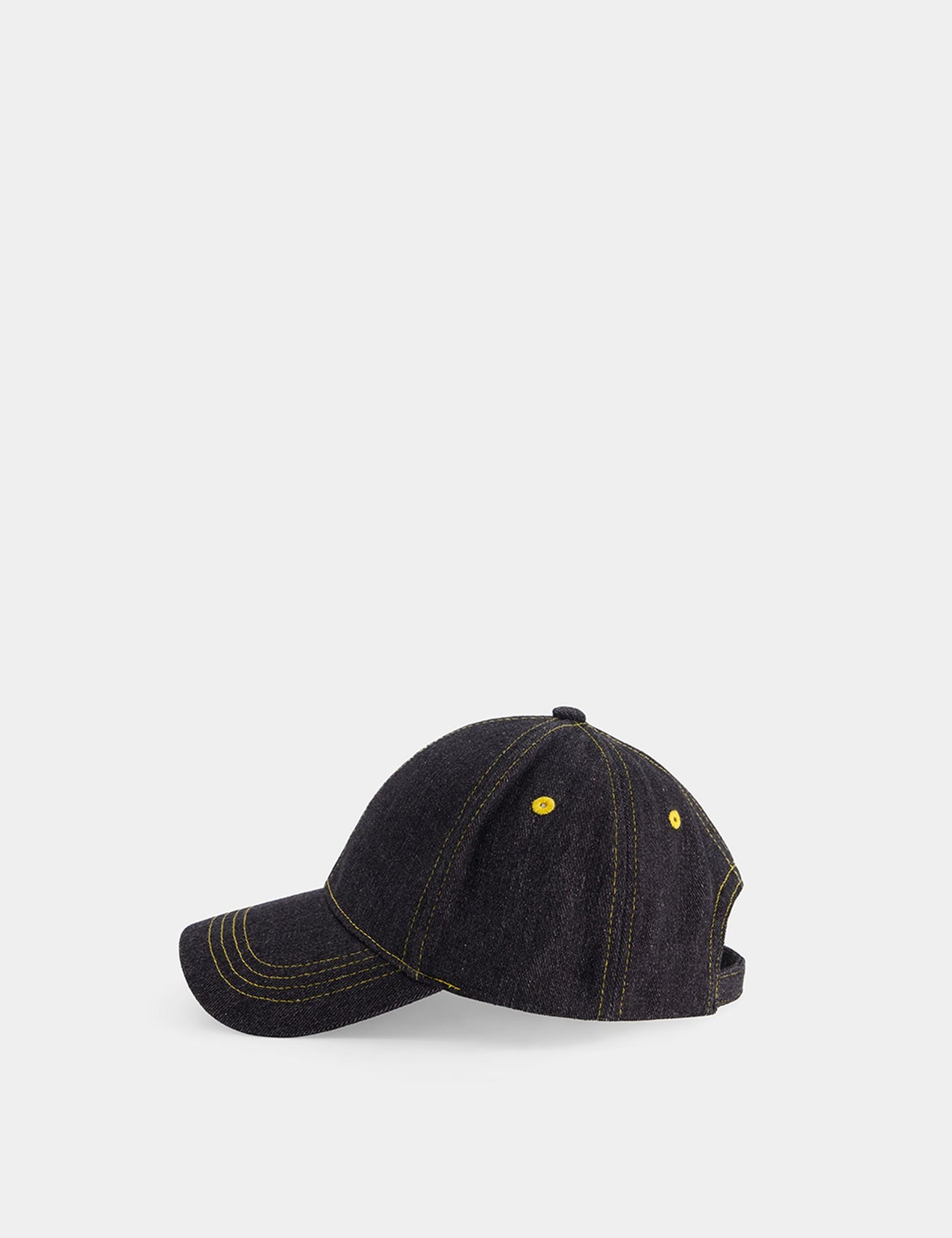 Casquette en jean bleu - Image 2