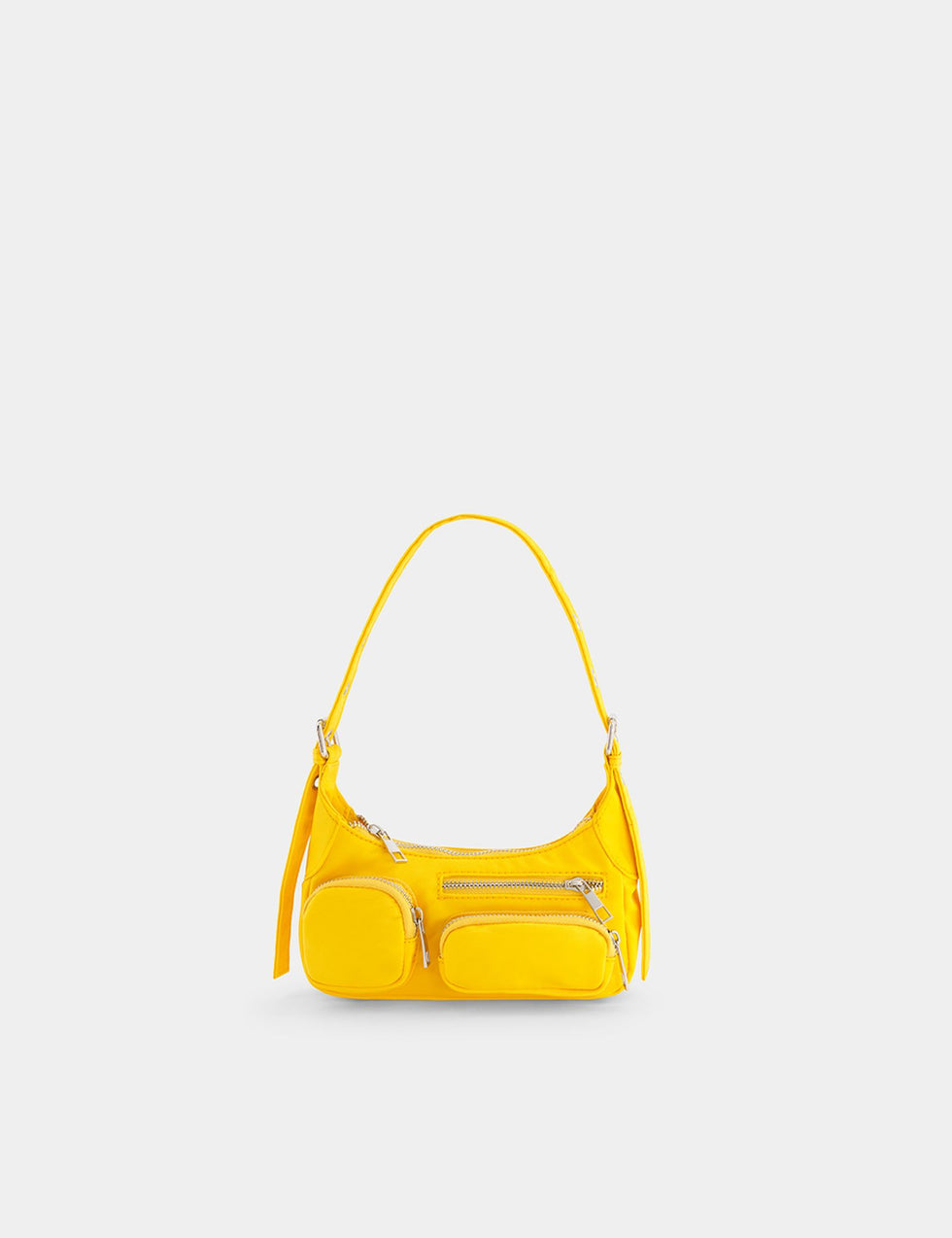 Petit sac à main jaune