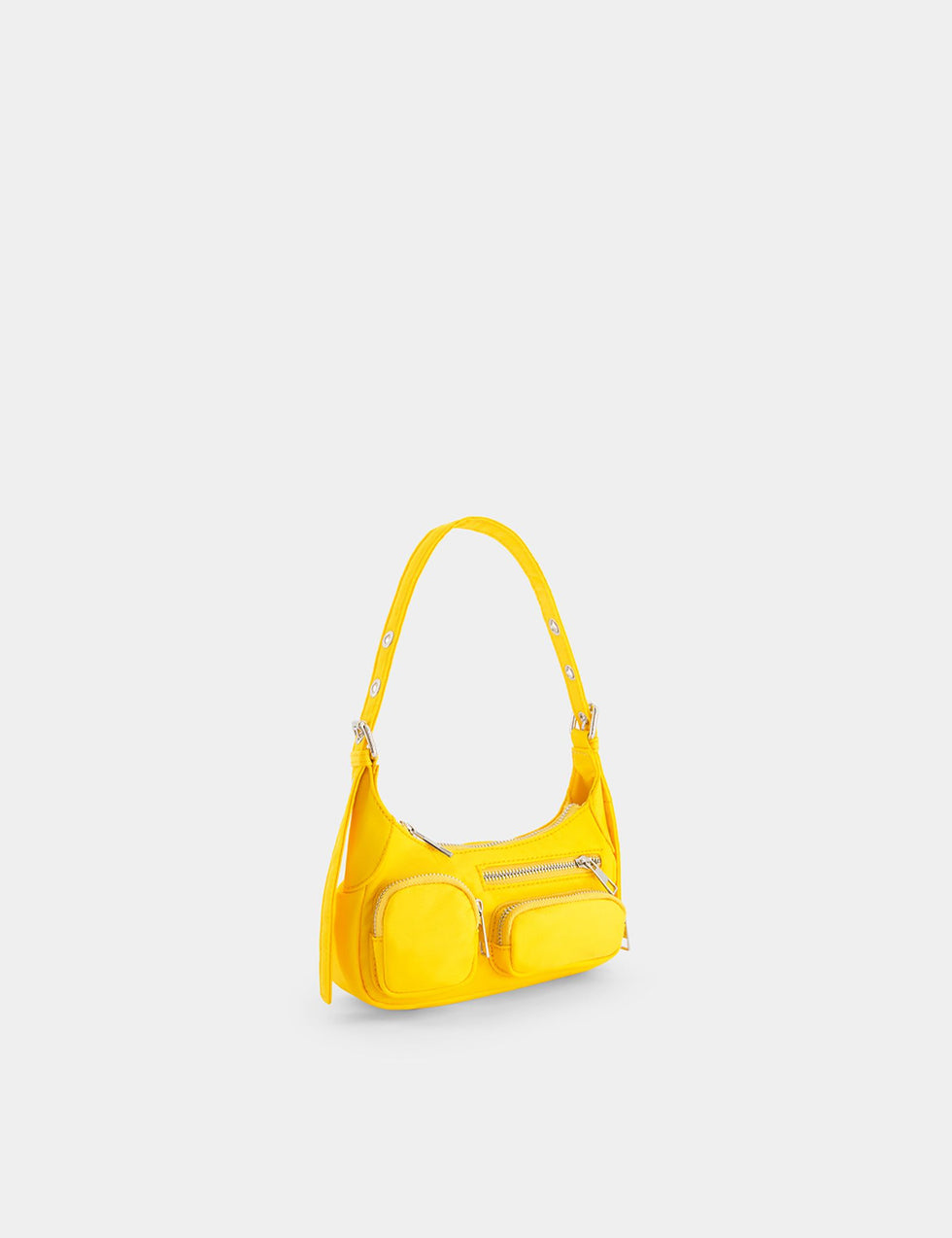 Petit sac à main jaune