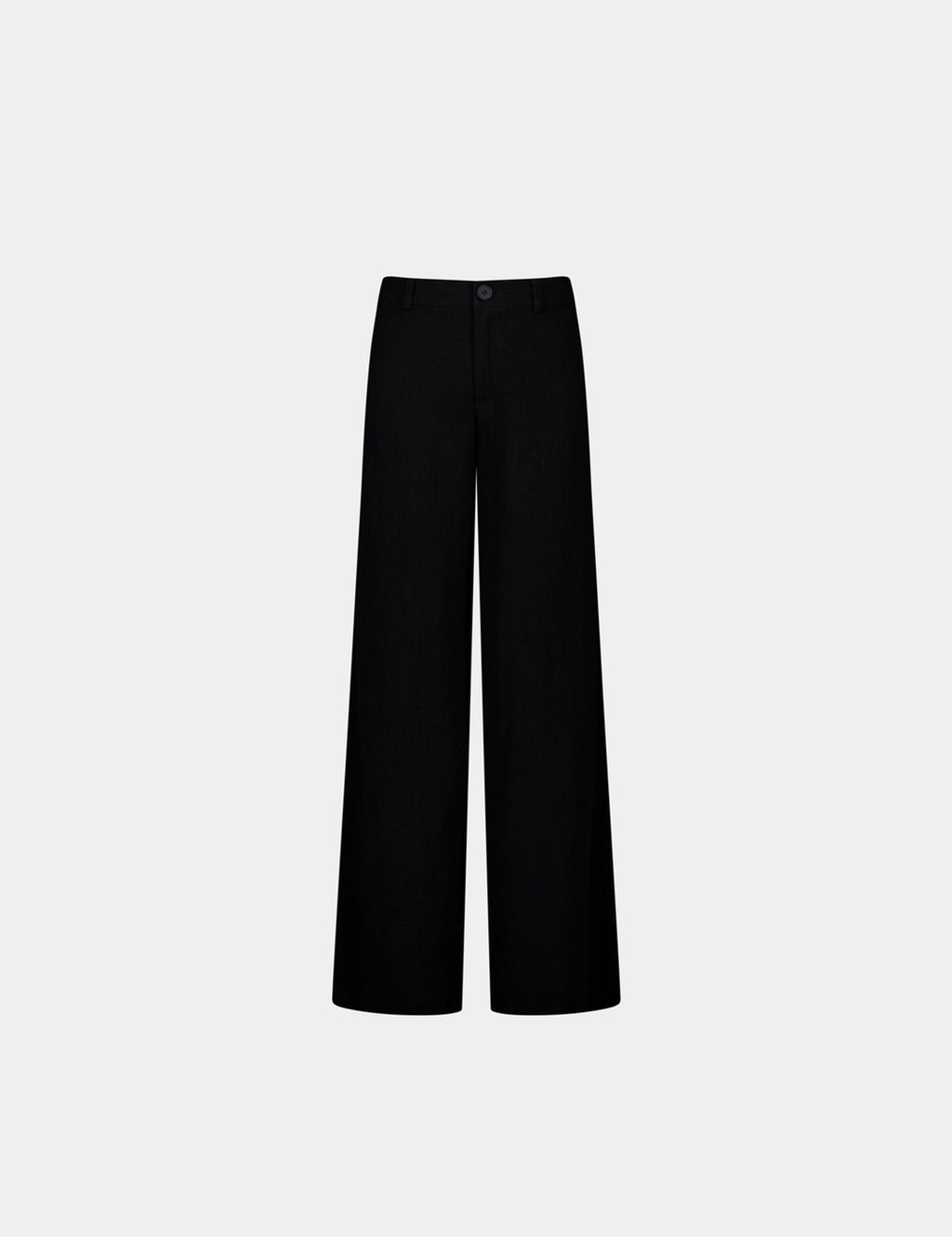 Pantalon tailleur matière crêpe noir