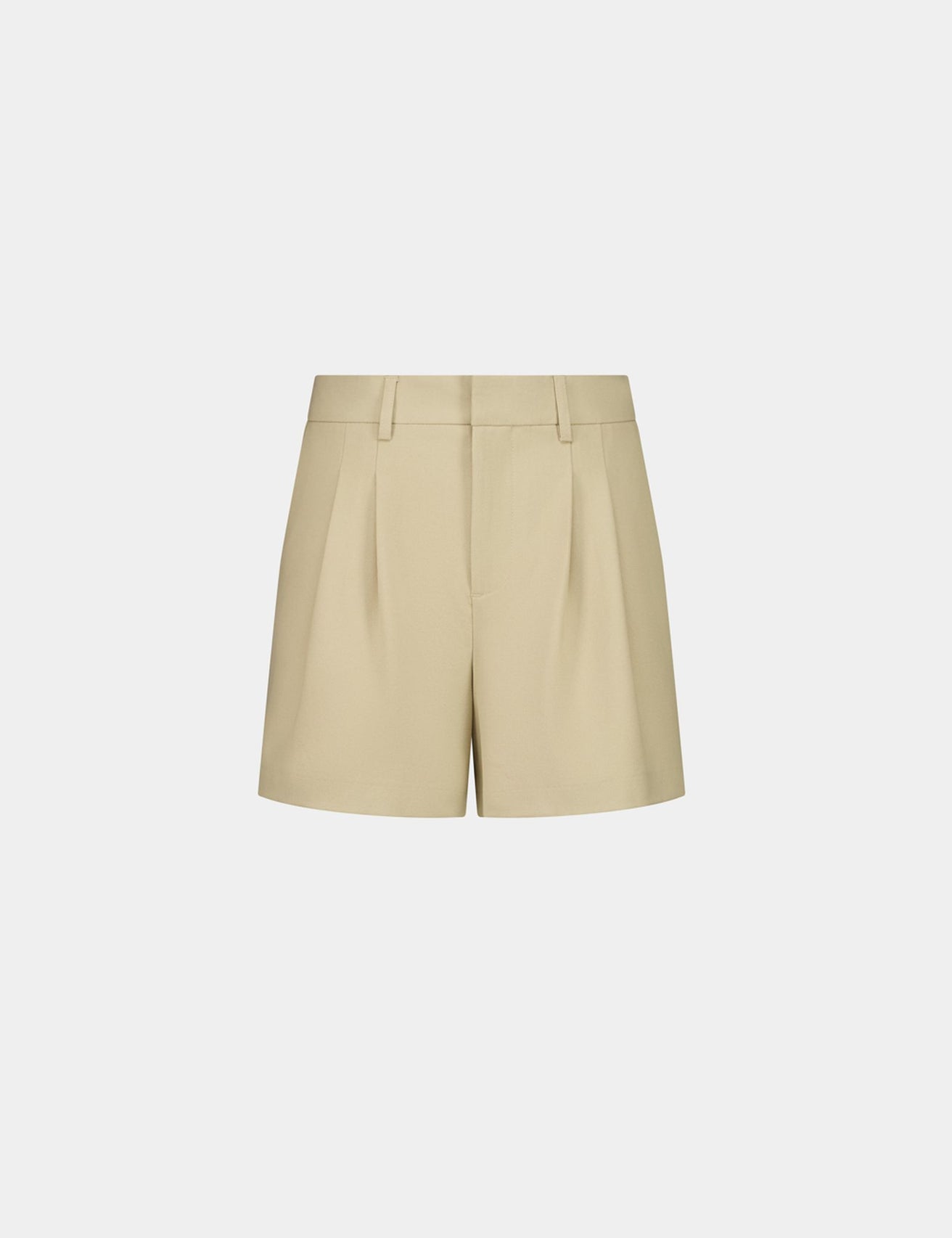 Short tailleur beige kaki - Image 1