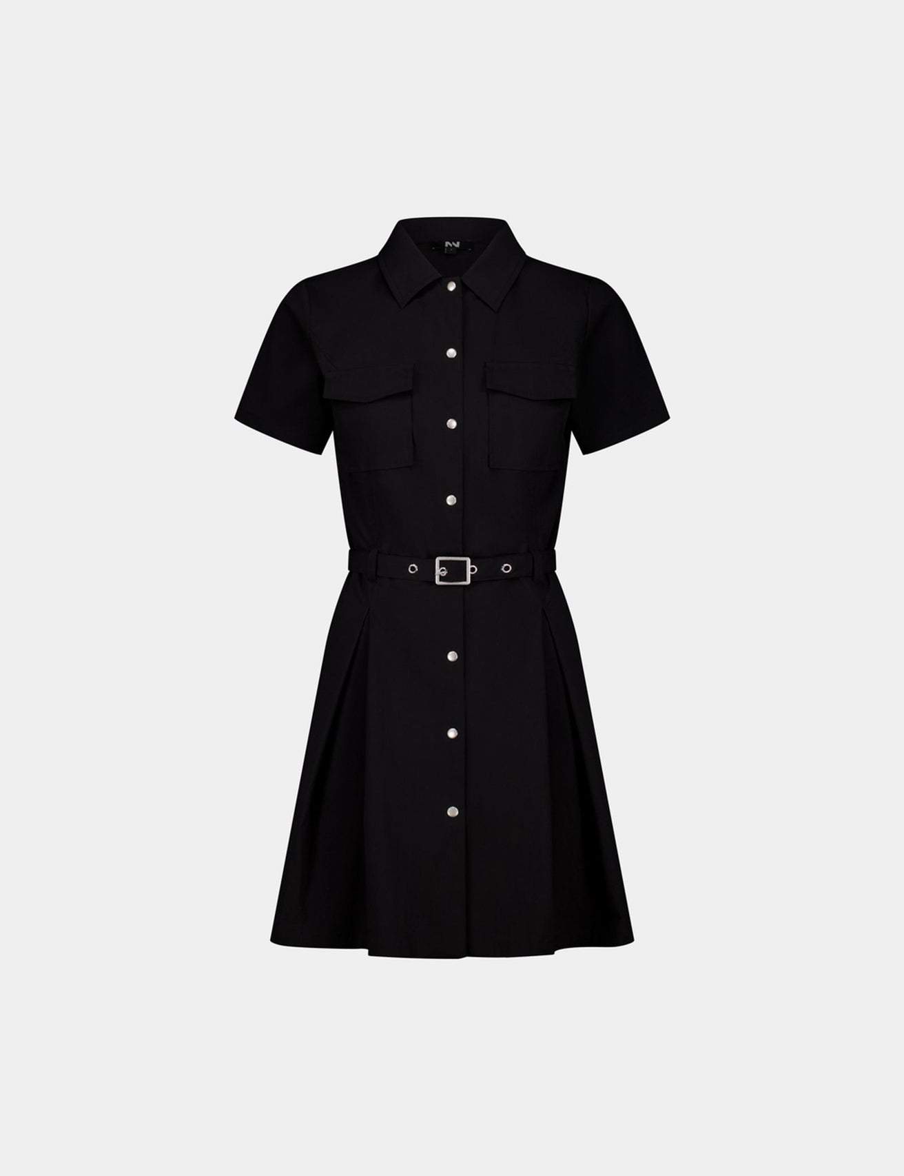 Robe chemise noire - Image 1