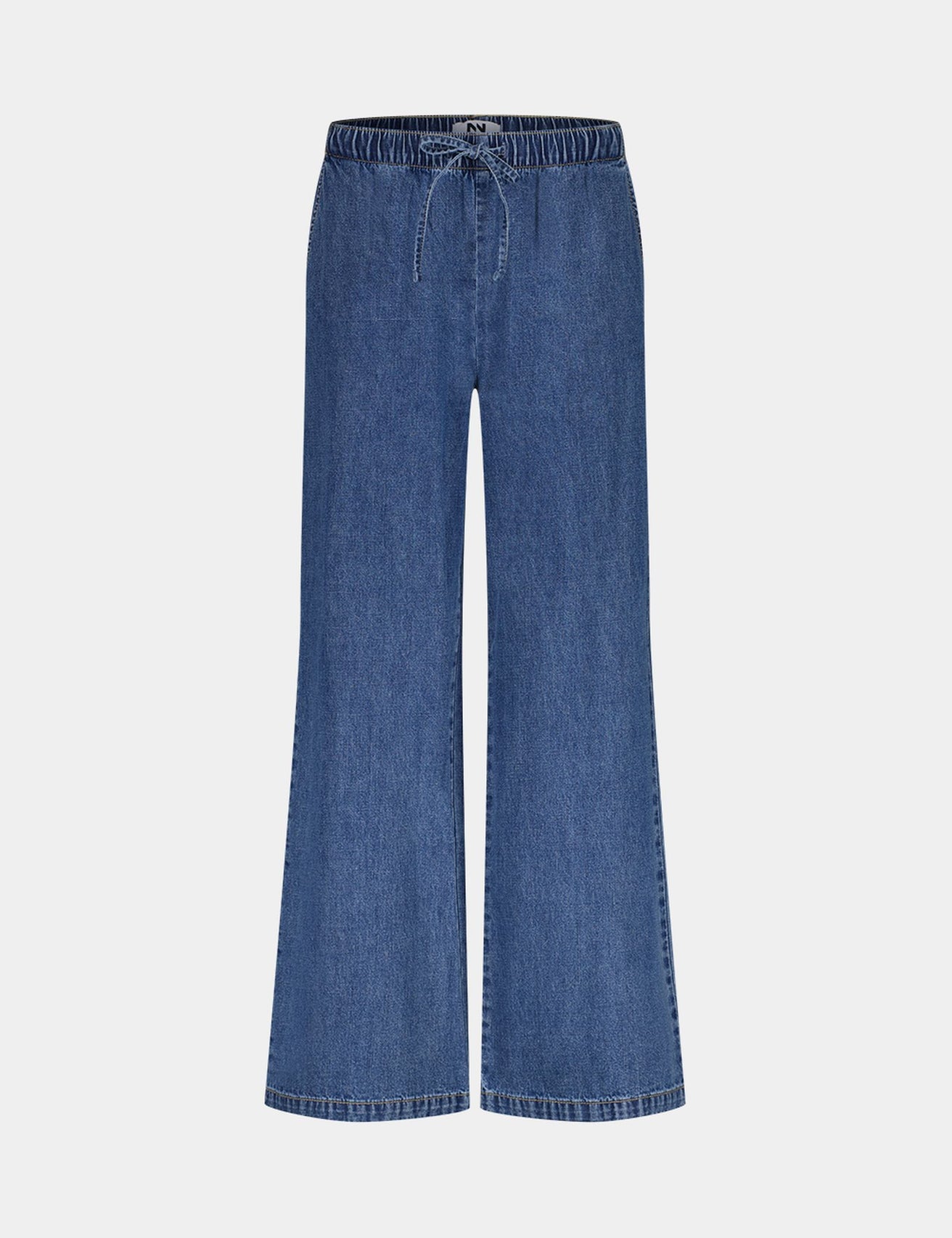 Pantalon droit bleu jean - Image 1