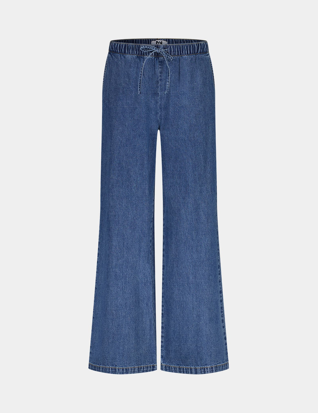 Pantalon droit bleu jean