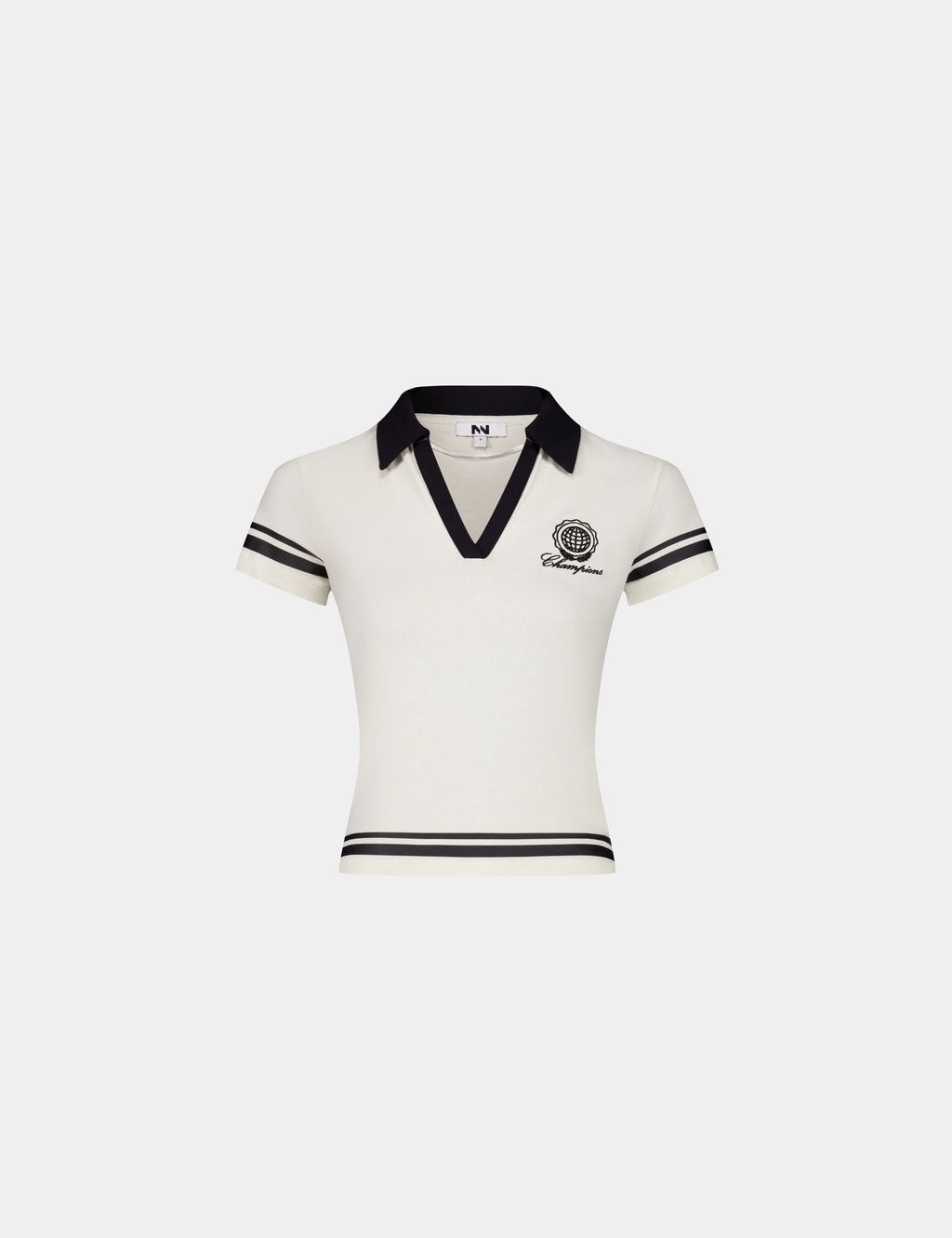 T-shirt polo sable