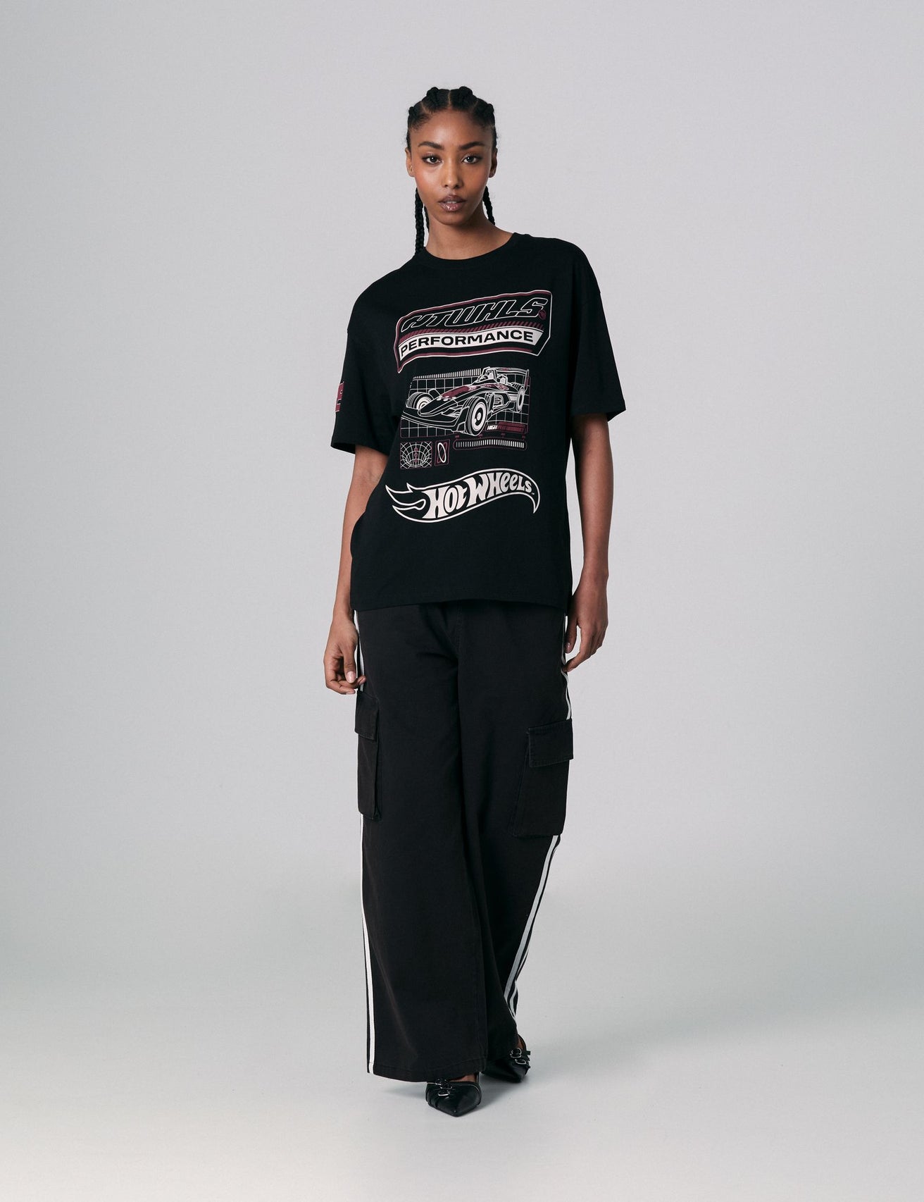 T shirt Jennyfer x Hot wheels noir - Image 4