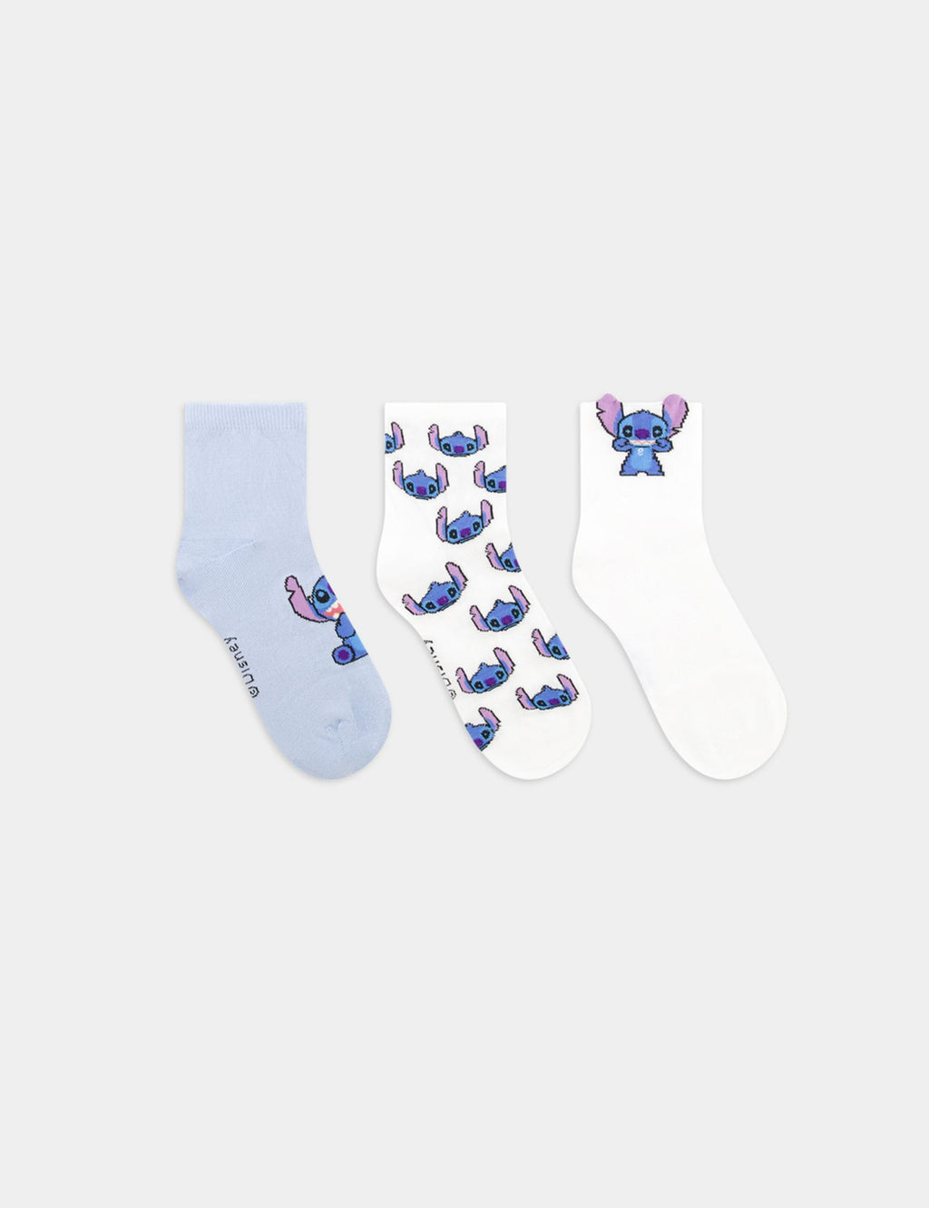 Lot de 3 paires de chaussettes Disney Stitch x Jennyfer