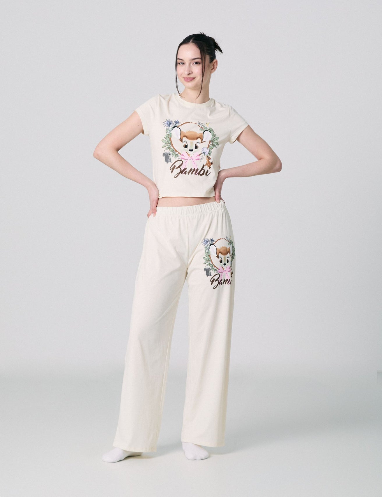 Pyjama Disney x Jennyfer Bambi beige - Image 1