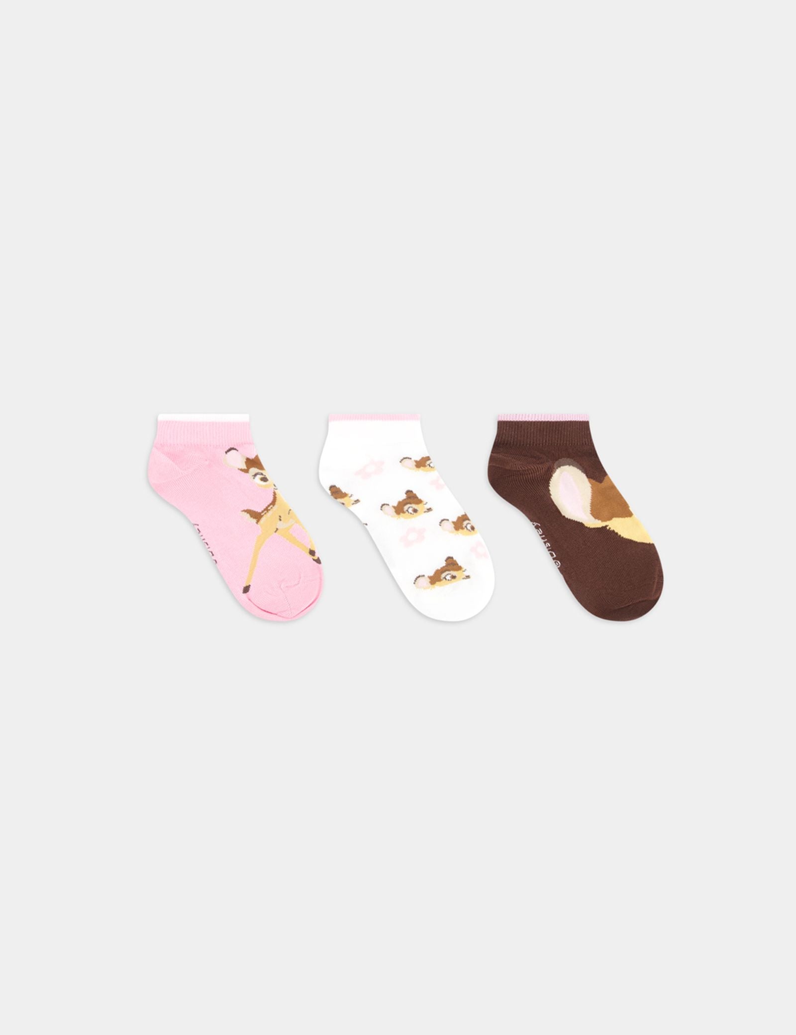 Lot de 3 paires de chaussettes Disney Bambi x Jennyfer