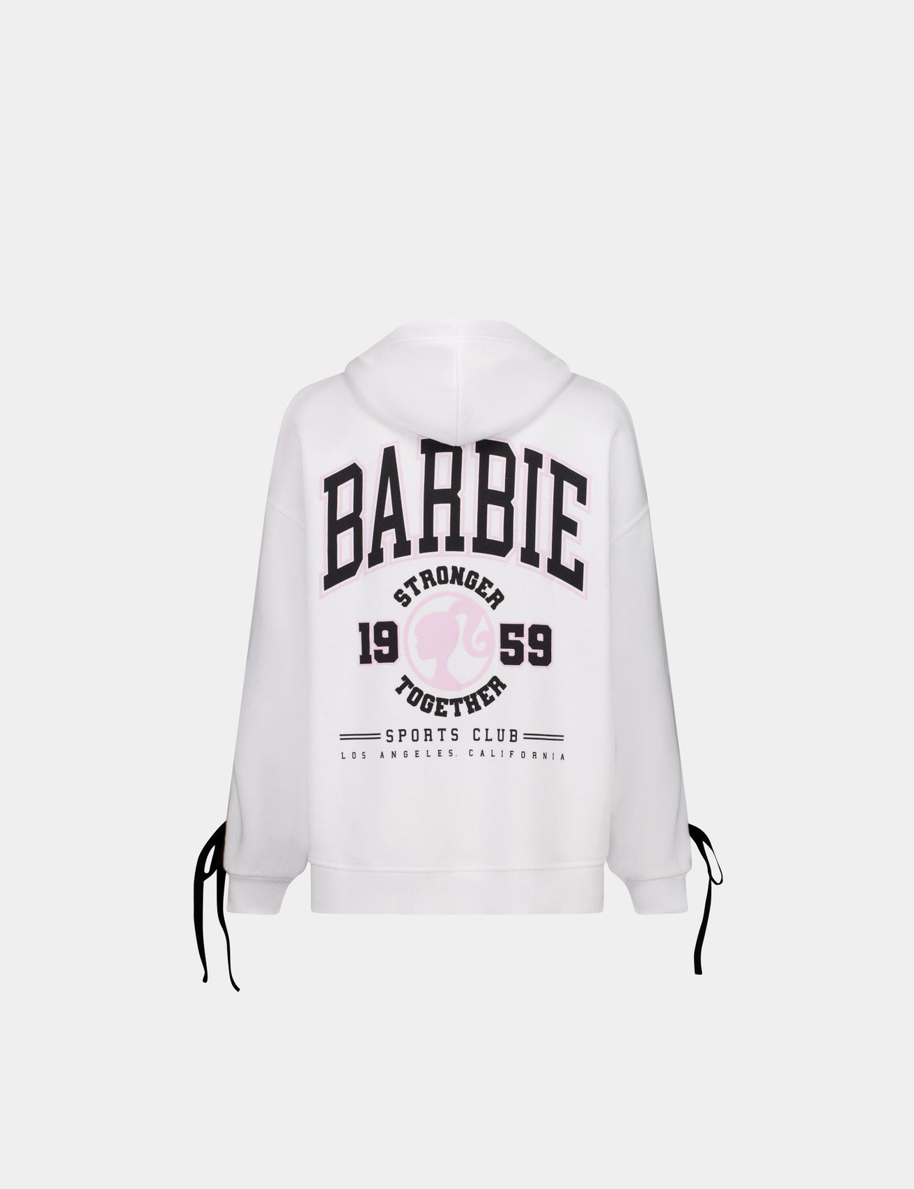 Sweat zippé Barbie x Jennyfer blanc - Image 2