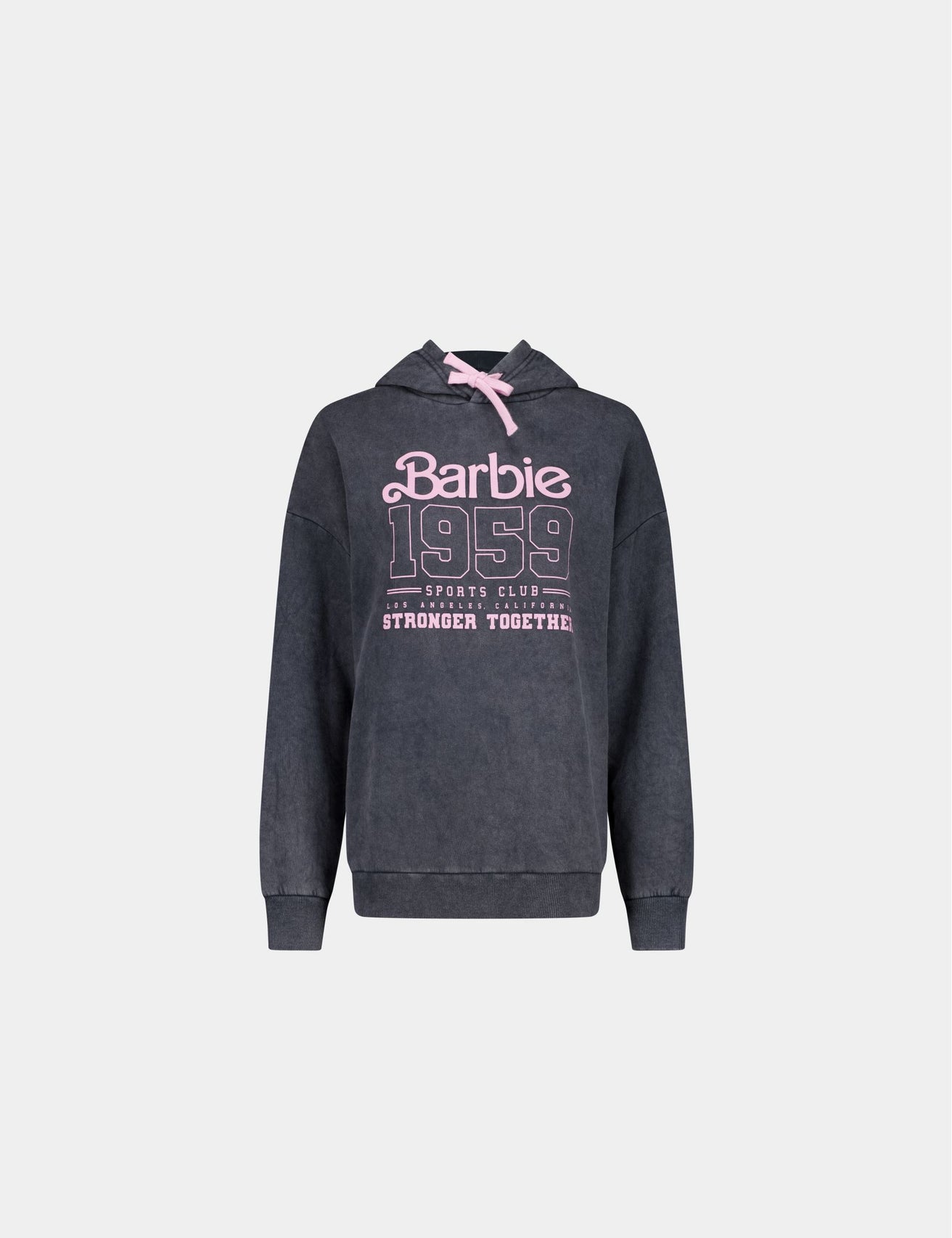 Sweat à capuche Barbie x Jennyfer gris anthracite - Image 2